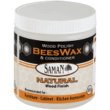 Saman Beeswax Natural Wood finish 200 g
