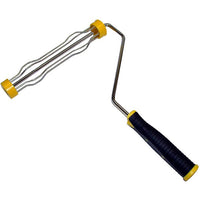 BENNETT Paint Roller Frame, 9-1/2 in L Roller, Ergonomic Black/Red Handle