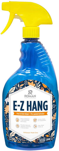 Roman 11015 32oz E-Z Hang Peel & Stick Helper + Pre-pasted Activator Wallpaper Spray