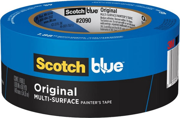 3M 2090-48NC 60yd Blue Multi Surface Masking Tape