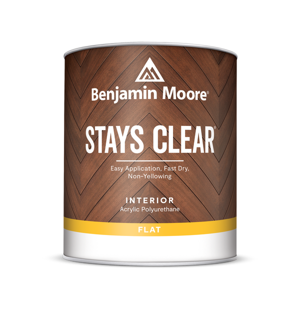 Stays Clear Acrylic Polyurethane Flat