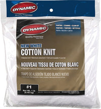 Dynamic 1lb New White Cotton Rags