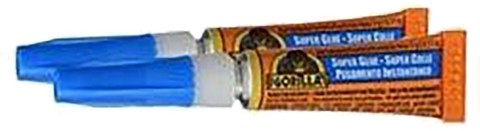 Gorilla Glue 7900301 3 Gram Gorilla Glue Super Glue 2Pk