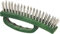 Dynamic HD002054 6.5" (165mm) Knuckle Saver Stainless Steel Wire Brush