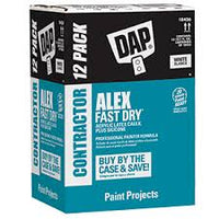 Dap Alex Fast Dry Contractor 12 pack White